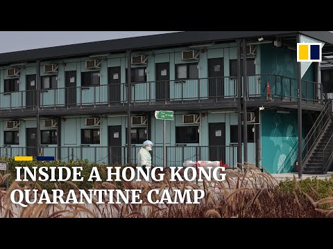 Inside Hong Kong's mandatory coronavirus quarantine camp at Penny's Bay