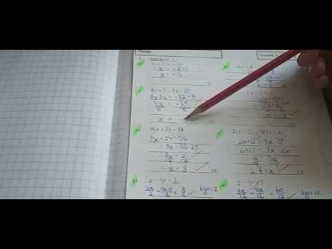 WISKUNDE GRAAD 9: 28 Mei 2020 - periode 8 (28098)