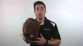 Video thumbnail: Nokona Walnut Series: N80W First Base Mitt