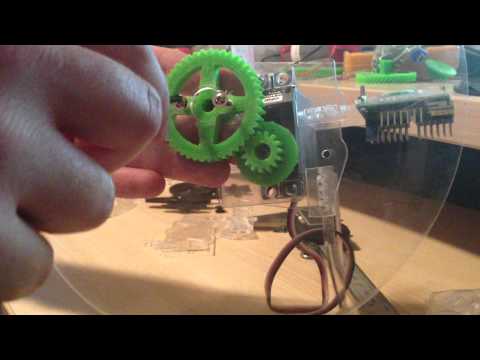 Step 11 in Building the Project 3 Turntable