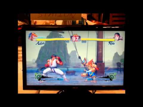 EVO2K11 SSFIV AE: Gamerbee ( Adon ) VS ??? ( Ryu ) Money Match On 07-30-11