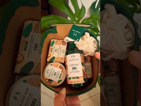 The Body Shop Shea Gift Box | The Body Shop Shea Body Butter #thebodyshop #shorts