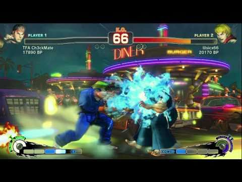 lilsicx66 [Ken] vs Jayce The Ace [Viper] TFA Ch3ckMate [Ryu] SSF4 Ranked Matches - TRUE-HD