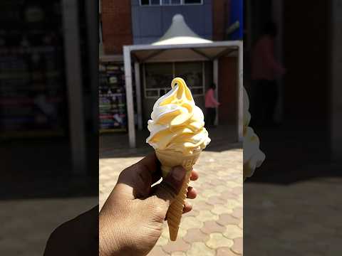 #52 Baroda Dairy Mango Venilla Softy #100 Days of Eating 100 Food Dishes | Harsh Kahar #shorts