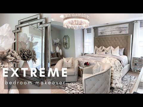 EXTREME Bedroom Makeover | DIY Wall Decor on a Budget | aesthetic bedroom transformation Video
