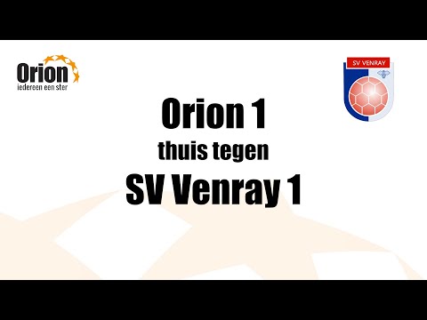 Orion 1 vs  SV Venray 1 (18 sept 2022)