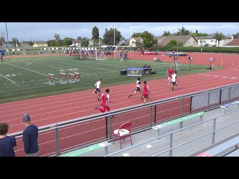 JVB 100m Heat 2 vs Marina on 4-21