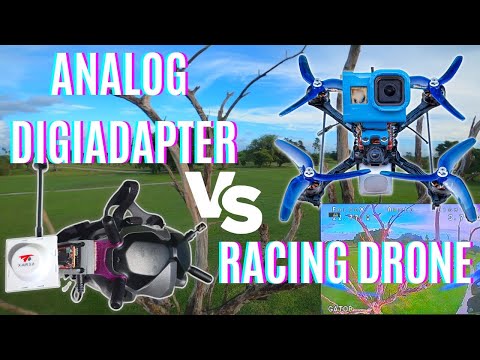 DigiAdapter on DJI Goggles...Analog FPV Never Looked So Good!