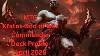 MTG Kratos God of War Commander Deck Profile April 2026