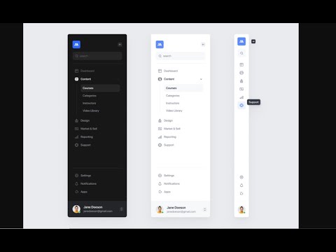 ReactJS Sidebar Navigation Tutorial Using React Router and Hooks