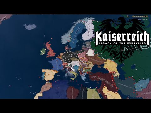 The 2nd Weltkrieg - Hoi4 Kaiserreich Timelapse