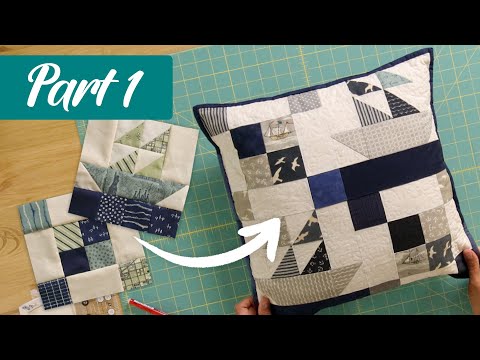 Fun Boat Block Cushion Tutorial (Part 1/3)