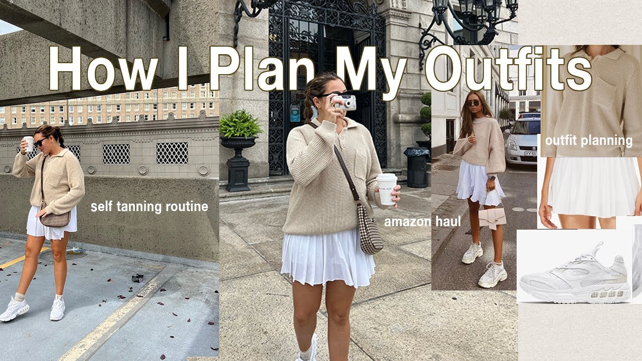 PLANNING MY OUTFITS, AMAZON FASHION, SELF TANNING ROUTINE ⎮ TRIP PREP