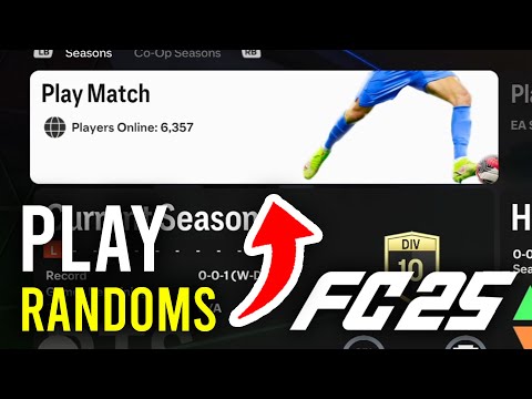 How To Play FC 25 Online With Random Players - Full Guide