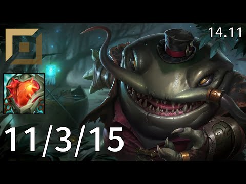 Tahm Kench Top vs Riven - EUW Master | Patch 14.11