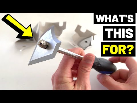 This Tool Helps RESTORE DOORS AND WINDOWS! See How...(Profile Paint Scraper/Steel Shave Hook)