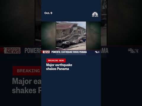Major earthquake shakes Panama