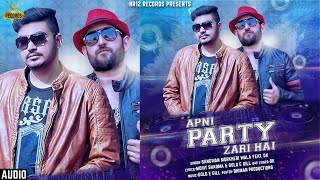 Apni Party Zari Hai song artwork