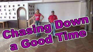 Chasing Down a Good Time Line Dance Teach &amp; Dance