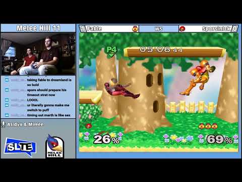 Melee Hill 11: Fable (Fable) Vs. Sporsinick (Samus) - WS