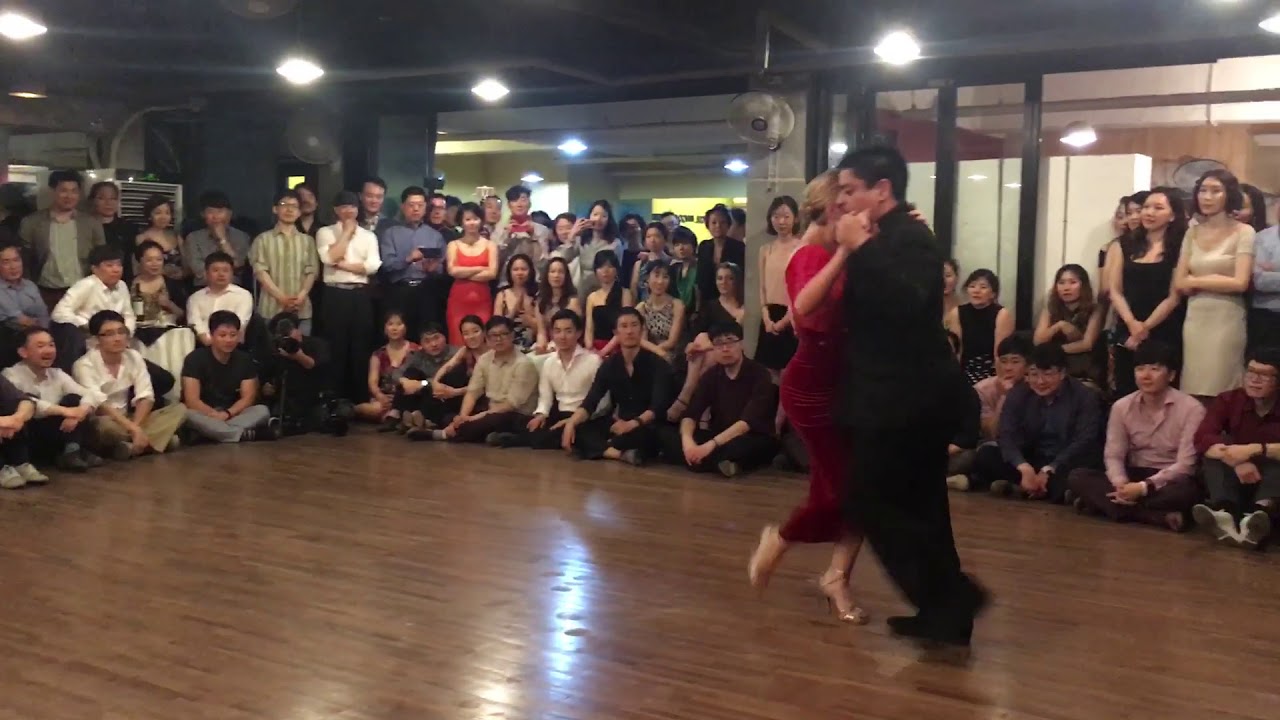 2018.4.21korea seoul el tango  Carlitos Espinoza & Noelia Hurtado performance3