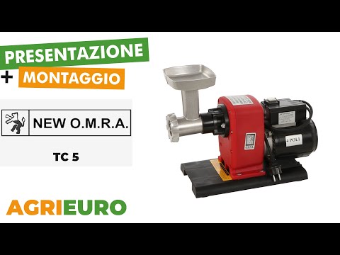 Presentazione e Montaggio del Tritacarne elettrico New O.M.R.A TC5