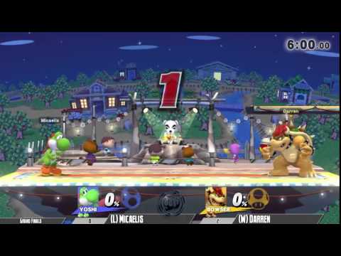 Gwinnett Brawl (Apr 25, 2015) - SSB4 - Grand Final - Micaelis vs Darren