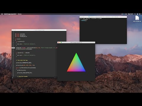 Hello Triangle OpenGL 2.1