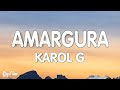 KAROL G - Amargura (Letra/Lyrics)