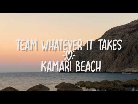 Days at Kamari Beach, Santorini