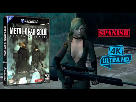 Metal Gear Solid The Twin Snakes HD Gamecube ( subtítulos en español )