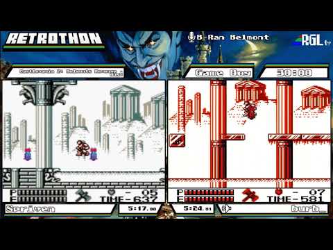 Retrothon 2019 - Castlevania 2:Belmont's Revenge with Spriven and burb_