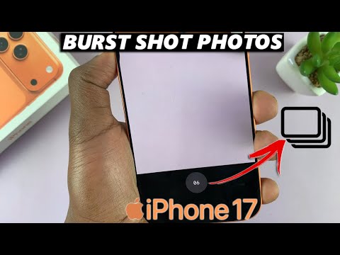How To Take Burst Shot Photos On iPhone 17 / 17 Pro (2 WAYS)