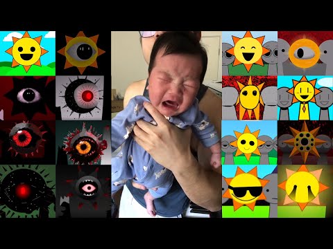 Sprunki Mr. Sun in 22 Phases but it's my Baby's Cry