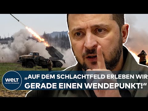 UKRAINE-KRIEG: "Auf dem Schlachtfeld erleben wir gerade einen Wendepunkt!" Brutale Kämpfe im Donbass