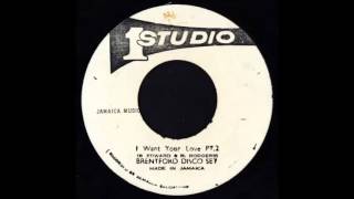 Norma White & Brentford Disco Set ‎-- I Want Your Love (Version)