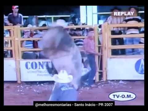 🇧🇷 Ângelo Rossetto x Gato Branco - Rodeio de Santo Inácio 2007 #rodeio #rodeo