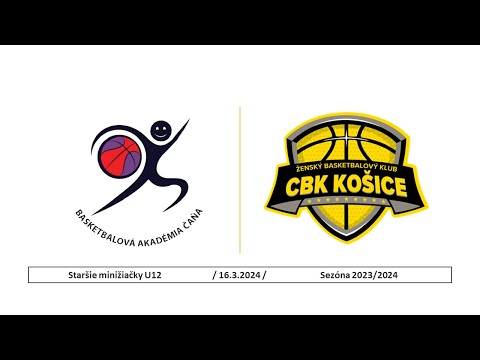BA Čaňa - CBK Košice U12