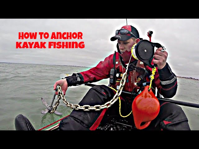How to anchor up kayak fishing