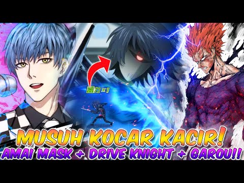 MUSUH AUTO KOCAR KACIR!! AMAI MASK SSR + DRIVE KNIGHT + GAROU !! KEREN BANGET ULTINYA WKWK