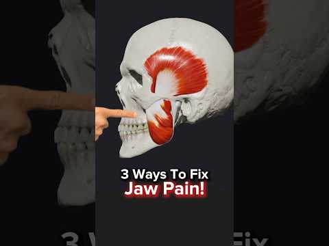 The THREE Causes of Jaw Pain, & how to Assess and Treat them properly! #jawpain #jawpainrelief #tmj