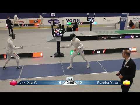 2023 98 T64 02 M E Individual Heidenheim GER WC BLUE PEREIRA ESP vs XIU  CHN