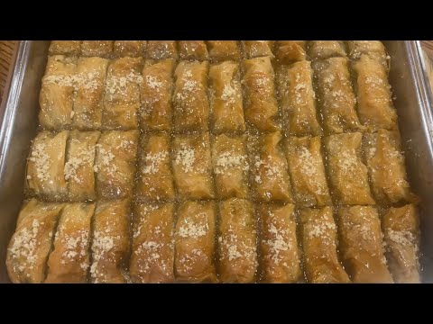 Home Sweet Homemade Traditional Baklava Family and Friends Christmas Baking Food Motivation