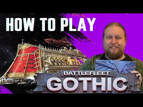 Battlefleet Gothic - How to play the game tutorial in less than 40 minutes