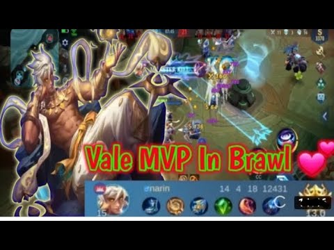 Vale MVP In brawl 😱 | mobile legends | gameplay MLBB