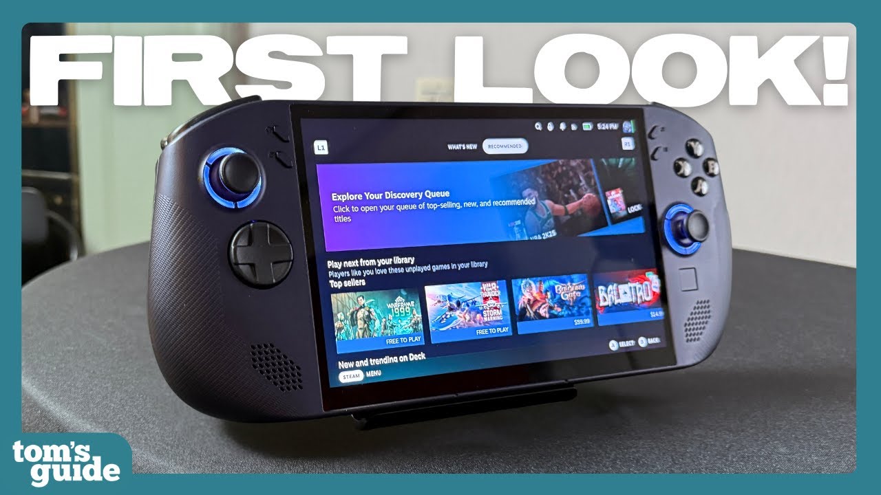 Lenovo Legion Go S Hands-On: This Is The Handheld I’ve Been Waiting For! - YouTube