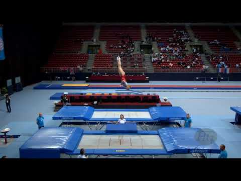 JURBERT Marine (FRA) - 2017 Trampoline Worlds, Sofia (BUL) - Qualification Trampoline Routine 1
