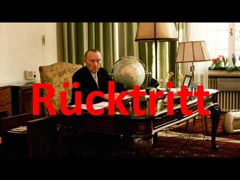 Der Rücktritt von Bundeskanzler Konrad Adenauer 1963