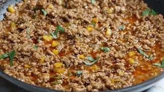 MINCED BEEF RECIPE | GROUND BEEF RECIPE