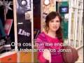 JONAS Detrás De Escenas Con Nicole Anderson SUBTITULADO